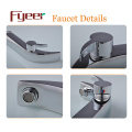 Fyeer High Arc Único Handle &amp; Buraco Cromado Pia Do Banheiro Lavatório Torneira Torneira Misturadora de Água